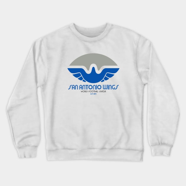 San Antonio Wings - Full Logo Crewneck Sweatshirt by Hirschof